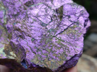 Natural Metallic Purpurite Cobbed Specimens x 3 From Erongo, Namibia