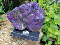 Natural Metallic Purpurite Cobbed Specimens x 3 From Erongo, Namibia