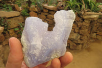 Natural Blue Lace Agate Skeletal Specimens - sold per 5 Kg - from Nsanje, Malawi