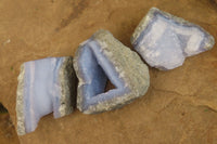 Natural Blue Lace Agate Skeletal Specimens - sold per 5 Kg - from Nsanje, Malawi