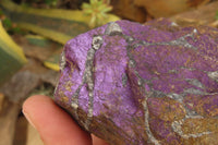 Natural Metallic Purpurite Specimens x 2 From Erongo, Namibia