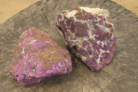 Natural Metallic Purpurite Specimens x 2 From Erongo, Namibia