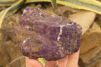 Natural Metallic Purpurite Specimens x 2 From Erongo, Namibia