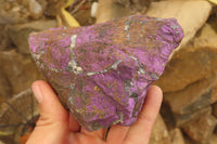 Natural Metallic Purpurite Specimens x 2 From Erongo, Namibia