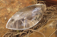 Polished Clear Quartz "Angel Tears" Pendant Pieces x 40 From Madagascar