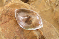 Polished Clear Quartz "Angel Tears" Pendant Pieces x 40 From Madagascar