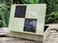 Hand Made Stone Jewellery Box x 1 From South Africa