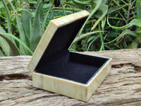 Hand Made Stone Jewellery Box x 1 From South Africa