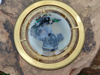 Polished Lead Glass World Globe - Sold Per Item - From China