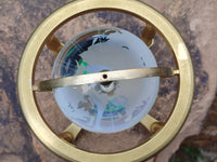 Polished Lead Glass World Globe - Sold Per Item - From China