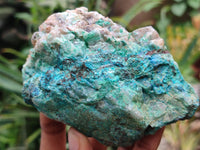 Natural Blue Shattuckite Specimens x 5 From Kaokoveld, Namibia