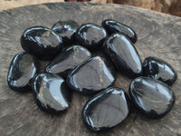 Polished Pharaoh Stone Palm Stones x 12 From Zimbabwe