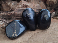 Polished Pharaoh Stone Palm Stones x 12 From Zimbabwe