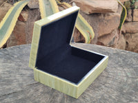 Hand Made Stone Jewellery Box x 1 From Southern Africa