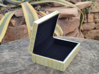 Hand Made Stone Jewellery Box x 1 From Southern Africa