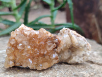 Natural Limonite Quartz Clusters x 24 From Solwezi, Zambia