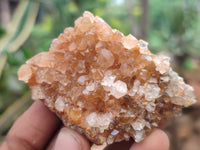 Natural Limonite Quartz Clusters x 24 From Solwezi, Zambia