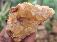 Natural Limonite Quartz Clusters x 24 From Solwezi, Zambia