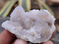 Natural Amethyst Spirit Quartz Clusters x 20 From Boekenhouthoek, South Africa