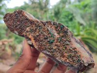 Natural Libethenite Crystals On Dolomite Matrix Specimens x 6 From Shituru, Congo