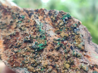 Natural Libethenite Crystals On Dolomite Matrix Specimens x 6 From Shituru, Congo