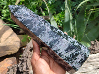 Polished Gabbro Merlinite Tower x 1 From Madagascar