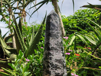 Polished Gabbro Merlinite Tower x 1 From Madagascar