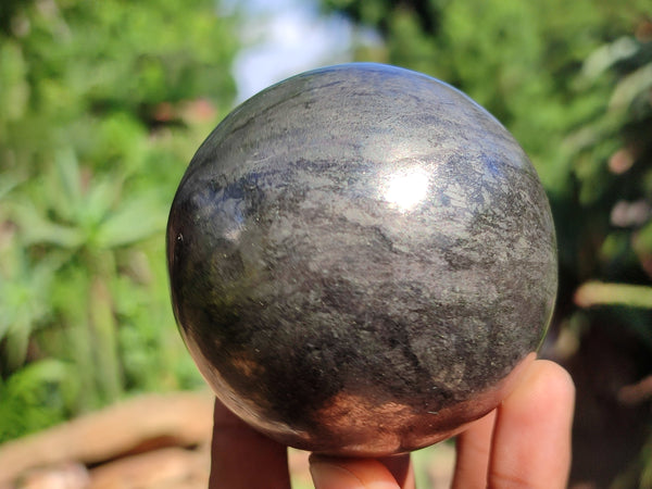 Polished Pharaoh Stone Spheres x 3 From Zimbabwe