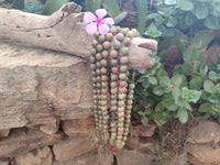 Polished Unakite Beaded Necklace - Sold Per Item - From South Africa