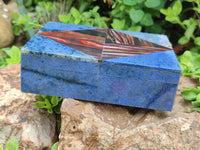 Hand Made Stone Jewellery Box x 1 From Southern Africa