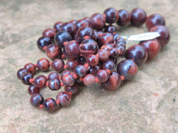 Hand Made Tigers Eye Bead Necklaces x 6 From South Africa