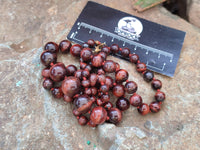 Hand Made Tigers Eye Bead Necklaces x 6 From South Africa