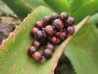 Hand Made Tigers Eye Bead Necklaces x 6 From South Africa