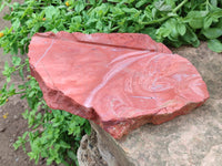 Natural Red Jasper Specimens x 2 From South Africa