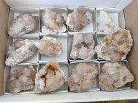 Natural Spirit Quartz Clusters x 12 From Boekenhouthoek, South Africa