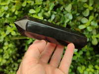 Polished Black Basalt Points x 5 From Antsirabe, Madagascar