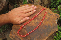 Hand Made Strawberry Quartz Bead Necklaces - Sold Per Item - From China