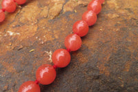 Hand Made Strawberry Quartz Bead Necklaces - Sold Per Item - From China