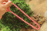 Hand Made Strawberry Quartz Bead Necklaces - Sold Per Item - From China