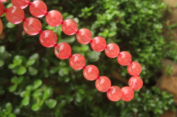 Hand Made Strawberry Quartz Bead Necklaces - Sold Per Item - From China