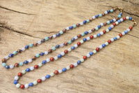 Hand Made Mixed Stone Bead Necklaces - Sold Per Item - From South Africa