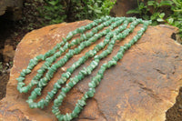 Hand Made Aventurine Necklaces x 3 From Zimbabwe