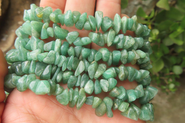 Hand Made Aventurine Necklaces x 3 From Zimbabwe