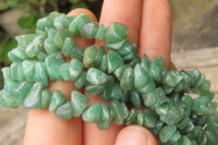 Hand Made Aventurine Necklaces x 3 From Zimbabwe