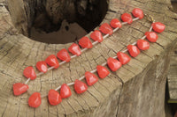 Hand Made Strawberry Quartz Bead Necklaces - Sold Per Item - From China