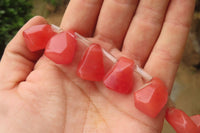 Hand Made Strawberry Quartz Bead Necklaces - Sold Per Item - From China