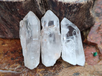 Natural Clear Quartz Crystals x 68 From Madagascar