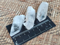 Natural Clear Quartz Crystals x 68 From Madagascar