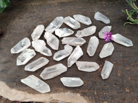 Natural Clear Quartz Crystals x 68 From Madagascar