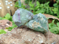 Natural Watermelon Fluorite Cobbed Specimens x 3 Kg Lot From Uis, Namibia